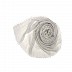 Plain stole in crinkled cotton fabric - Grey
